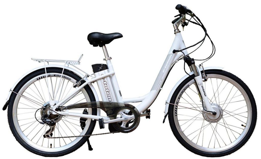ebike for older people with step through frame