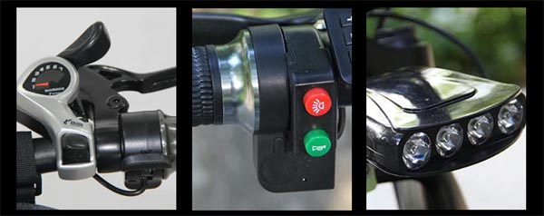 the smlro s11 controls and front light